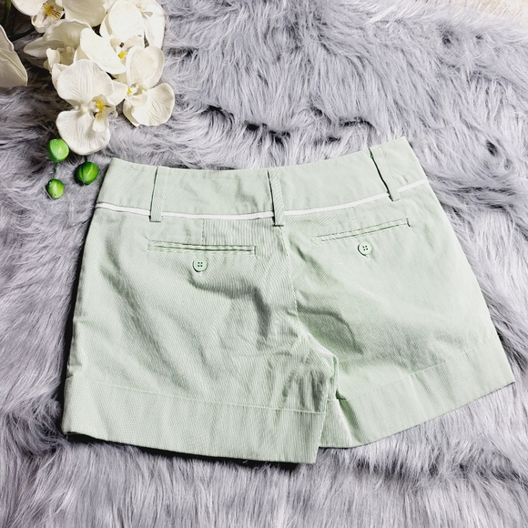 7th Avenue New York & Company Womens Mini Light Green Short - Picture 2 of 4